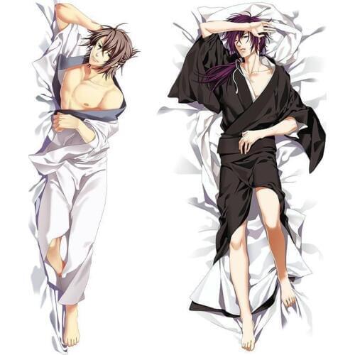 Anime Dakimakura cover Hakuouki Shinsengumi Kitan pillowcase Hug Body Pillow Cover cartoon Pillow cases Throw pillowslip