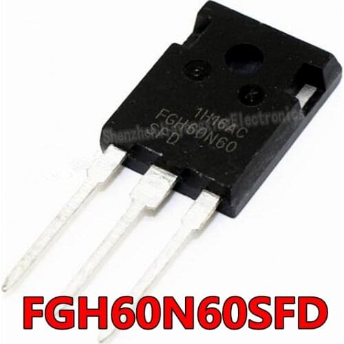 20PCS FGH60N60SFD TO247 FGH60N60 60N60 TO-247 new and original IC Chipset