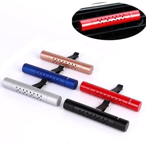 Car Interior Air Freshener Vent Clip Outlet Air Condition Diffuser Flavoring Perfume Fragrance Auto Accesorios Automotive Goods