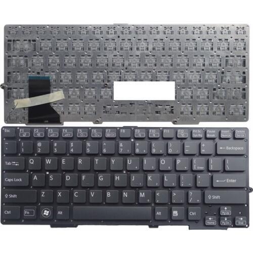 US Black New English Replace laptop keyboard For SONY S13129CCB S13129CCW S131200C S131100C S131100CB S13139CC S13138CC S13138CC