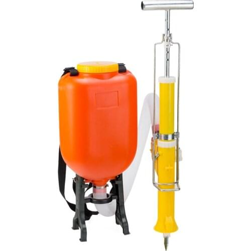 Time-Limit!! Backpack cropper roots Fertilizer Pedal model to Underground 6-16cm depth adjustable Manual Fertilizer Device