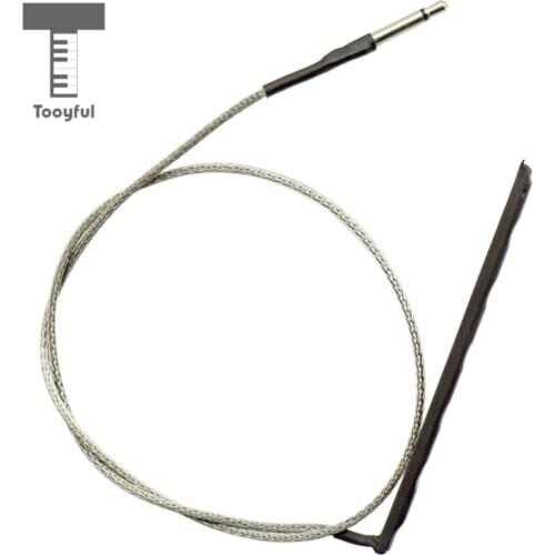 Tooyful Classical Guitar Cable Piezo Pickup, Transducer Sensitivity Piezo Bridge Pickup Cable for EQ Guitar Parts