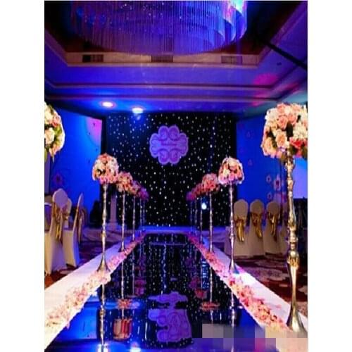 1.2m X 20 m/roll Fashion Silver Mirror Carpet Aisle Runner For Wedding Party Backdrop Decoration Supplies