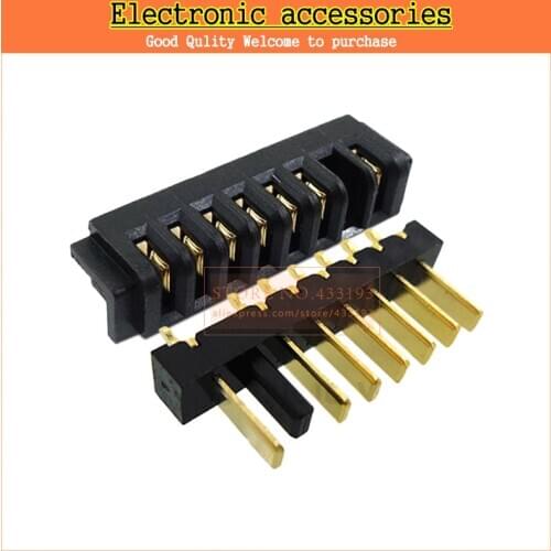 7Pin 6+1 Inner battery connector holder Cilp contact pitch 2.5mm male and female plug