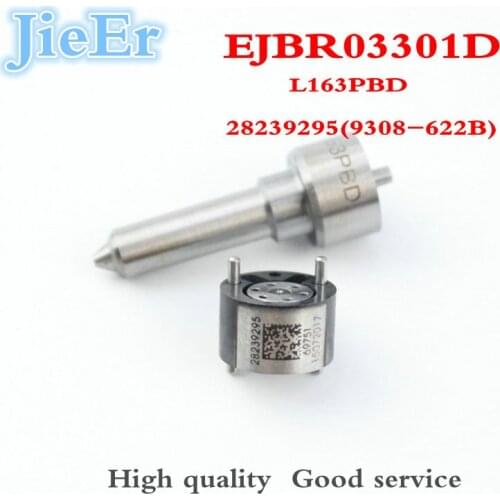 DEFUTE NEW Combination repair kitL163PBD injector nozzle 9308-622B needle valve for EJBR03301D