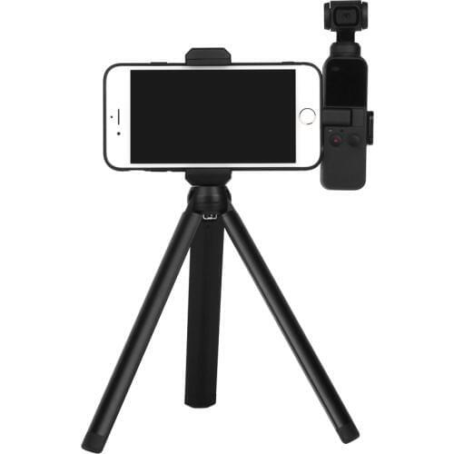 Phone Fixing Holder Clip For DJI OSMO Pocket Selfie Stick Tripod Handheld Gimbal Camera Foldable Tripod OSMO Pocket Accessories