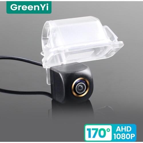 GreenYi 170° HD 1080P Car Rear View Camera for Ford Maverick Mondeo Jaguar XF F-TYPE 2013 2014 2015 2017 Night Vision Reverse