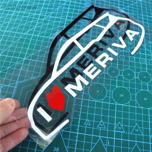 I love my car Decal Creative Sticker Styling Door Window Decoration For opel meriva a b 2021 2020 2019 accessories
