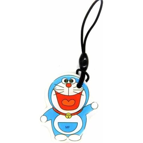 125Khz Rewritable Blank Card Token Tag Keyfob RFID EM4305 EM4205 Cartoon Trinket Keychain For Copier Duplicator Fast Shipping