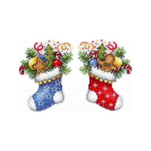 -M P-496 Christmas Stocking MM210135 cross stitch 11CT 18ct 14ct cotton thread embroidery DIY handmade needlework