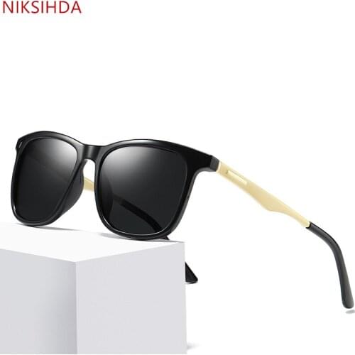 NIKSIHDA 2019 New style men and women fashion personality sunglasses box color film street shots cool Sunglasses
