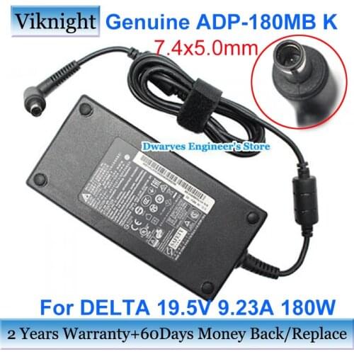 Genuine ADP-180MB K ADP-150MB K 19.5V 9.23A 180W AC Adapter Charger For DELTA For MSI Power Supply