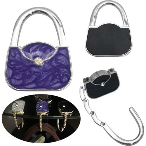 Portable Bag Hooks Tabletop Handbag Holder Durable Women Men Purse Holder Hook Cute Shape Hooks for Bags Hanging