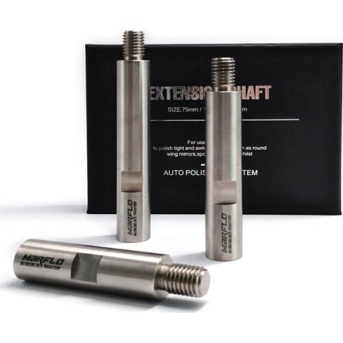 Rotary Polisher Extension Shaft Stainless Steel M14 for Car Care MARFLO Polishing Accessories Auto Detailing Tools
