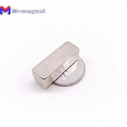 50Pcs 30x10x10mm Super Powerful Neodymium Magnet Block Permanent NdFeB Strong Cuboid Magnetic Magnets bar 30mm x 10mm x 10mm