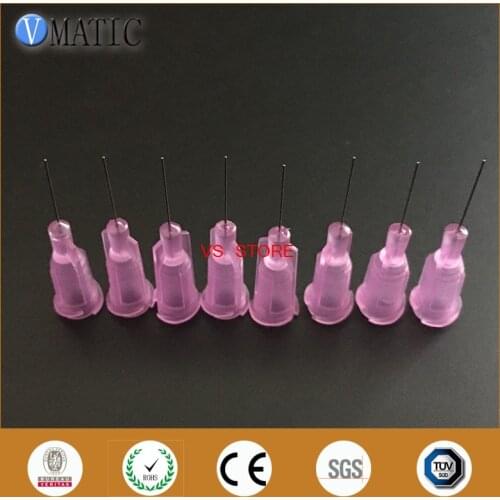 High Quality Non Sterilized 0.5" Length 100 Pcs 30G Dispensing Dispense Tips Liquid Glue Dispense Needles 1/2 Inch