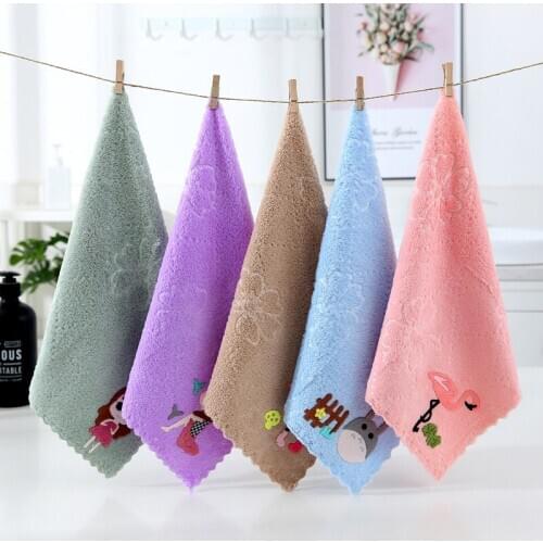 5/10PCS 30*30cm Dish Cloth Fiber High Efficient Anti-grease Cleaning towel Washing Towel Magic Kitchen Cleaning Wiping Rag