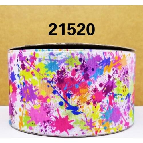 Free shipping 50 yard cartoon printed grosgrain ribbon 21520