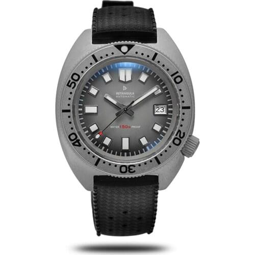 RDUNAE R2 diving automatic classic mechanical watch mens sapphire 6105 8000 stainless steel mens watch