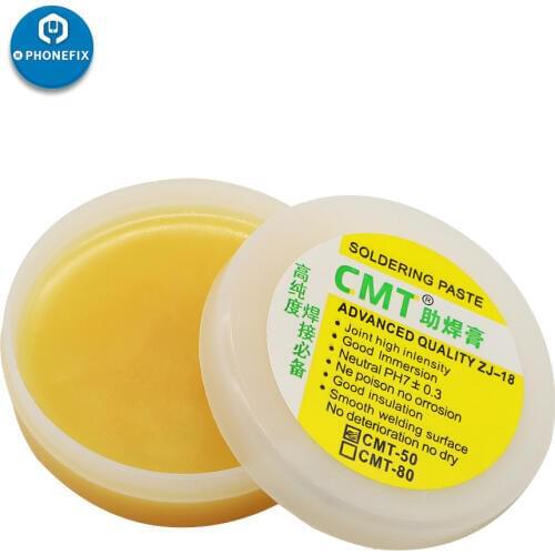 CMT-50 Rosin Solder Paste Flux Mobile Phone PCB BGA Welding Repair Rosin Flux for Phone Motherboard PCB Soldering Repair Tool