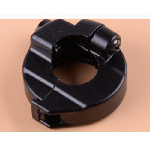 CITALL Black Motorcycle Throttle Cable Housing Holder Clamp Fit for Gy6 50cc 125 150cc Engine Scooter Moped