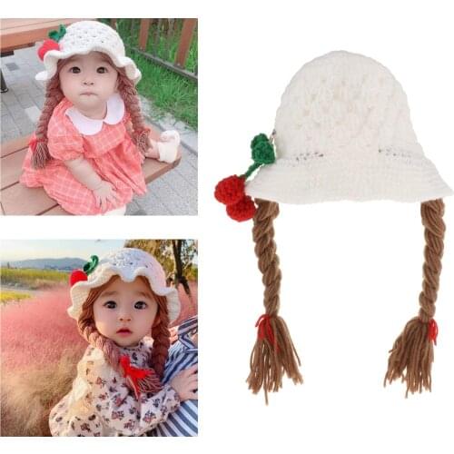 Baby Hat Pompon Winter Children Hat Knitted Cute Hoilday For Girls Boys Casual Girls Hat Baby