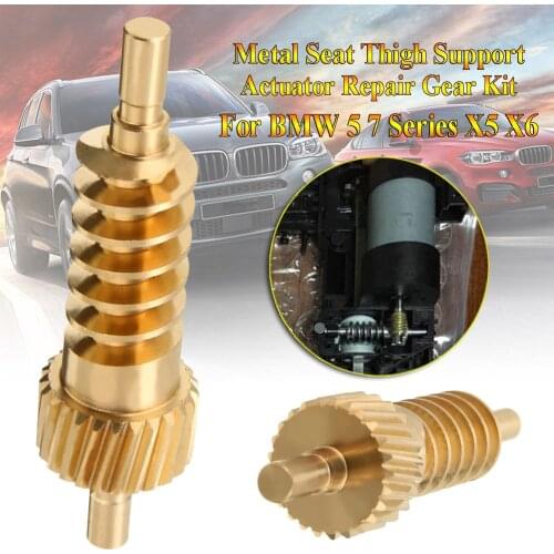 For BMW 5 7 Series X5 X6 52107068045 Durable Metal Seat Thigh Support Actuator Repair Gear