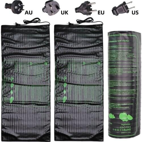 48"x20" Plant Heating Pad 100 Watt Waterproof And Durable Seed Germination Propagation Cloning Nursery Gardening Hydroponic Mat