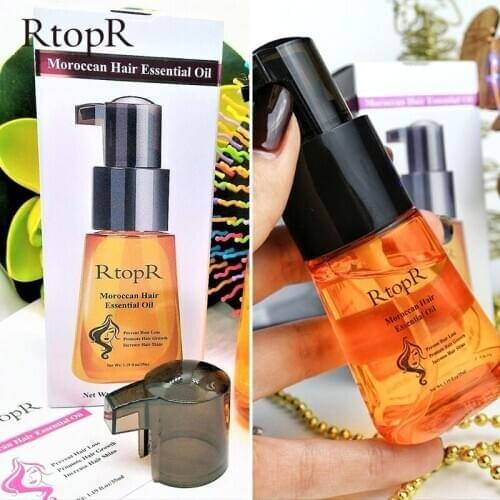 Moroccan Prevent Hair Loss Product Hair Growth Essential Oil Easy To Carry Hair Care Nursing 35ml Both male and female can use
