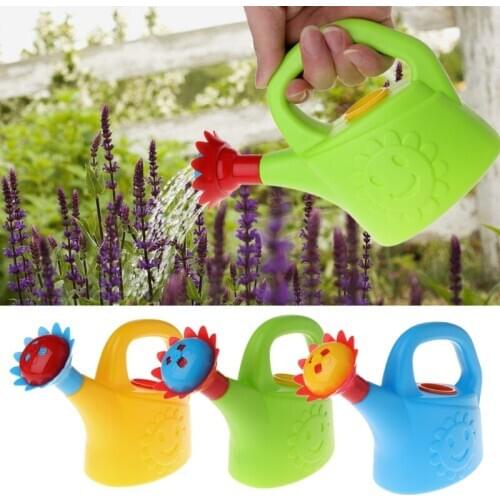 Cartoon Watering Can Home Garden Spray Bottle Sprinkler Kids Beach Water Spraying Tool Baby Bath Toy Random Color Wholesale