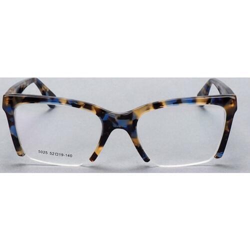 1960s Japan Handmade Italy Acetate Tortoise Eyeglass Frames clear lens Vintage Optical Glasses Man Women Top Quality 5025