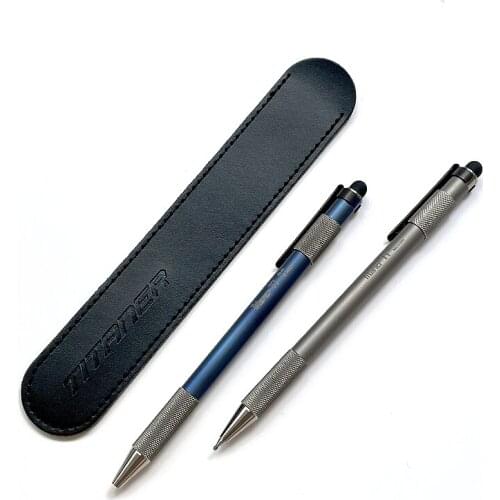 Titanium Alloy EDC Tool Defense Pen Touchscreen Tactical Signature Pen Tungsten Alloy Broken Window Pen Defense Lightweight Tool