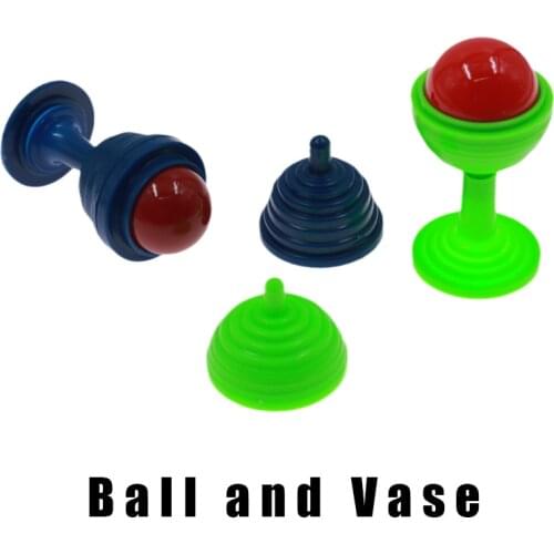 Ball and Vase Ball Vanish Magia Magician Stage Classic Toys Illusion Magic Tricks Gimmicks Prop Funny Mentalism