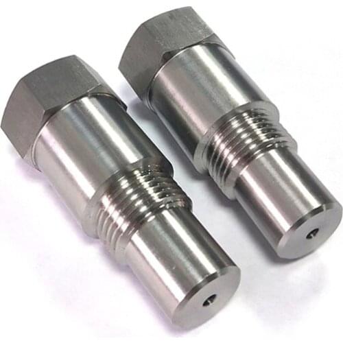 Extension Filter Oxygen O2-Sensor Connector Extender Spacer Internal Thread M18x1.5 Stainless Bung Adapter Auto Parts F19A