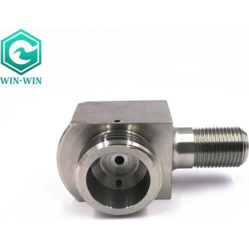 Waterjet Cutting Head Spare Parts 044866-1 ON/OFF VALVE CUTTING HEAD ADAPTER 90 DEGREE