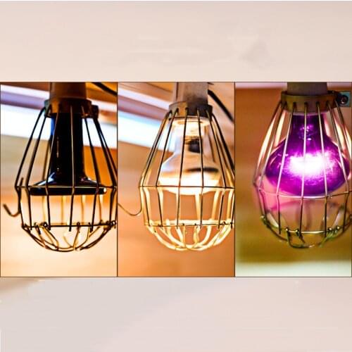 Hollow Lamp Shades Light Guard Cage Lampshade Pendant Light Bulb Guard Lamp Protective Net Industrial Lamp Covers