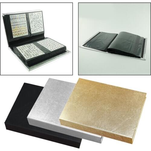 120 Sheet Nail Sticker Decals Storage Book Photo Display Album Nail Art Sticker Decals Albums Display Book