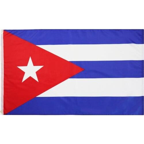3X5 Ft Cuba Flag Cu Cub Polyester Printed Flags and Banners for Decor