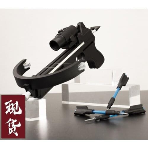 Hot Game Arknights Blue Poison EVA Crossbow Prop Cosplay Props Weapons for Halloween Carnival Christmas Fancy Party