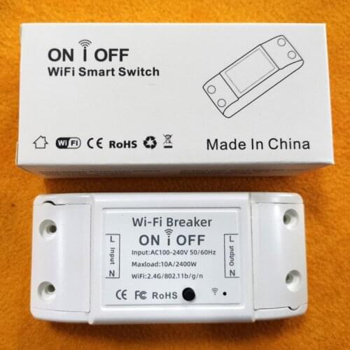 APP Remote Control Wireless Wifi Smart Switch LED Light Controller Module Timer DIY Circuit Breaker Voice Control