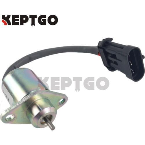 New 6670602 Fuel Shut Off Solenoid Valve For Bobcat 463 553 S70 S100 12V