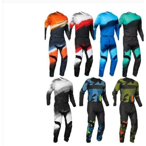 2021 MX settore Vapor Warship Jersey & Pant Combo Set ATV Moto cross Riding Gear Set Top Dirt Bike Suit abbigliamento moto ghh