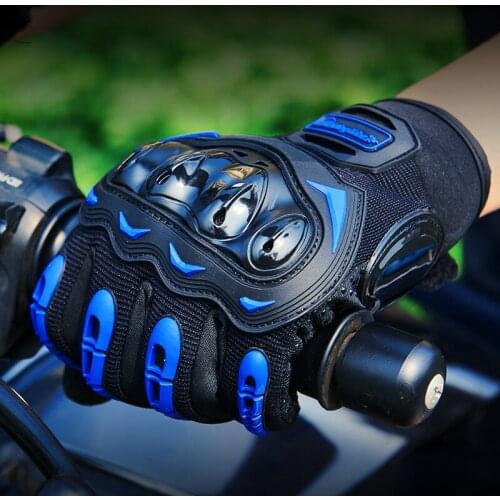 2021 New Motorcycle Gloves Four Seasons Breathable Guantes Moto Protective Anti-fall Gloves Ridding Motorcycle Accessorie