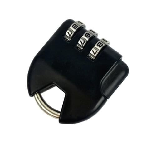 Cartoon mini bag password lock travel anti-theft padlock, small 3 digit combination student dormitory pencil case small lock