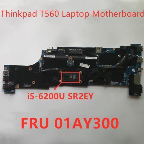 New Original For Lenovo Thinkpad T560 i5-6200 Laptop Integrated Graphics Card Motherboard FRU 01AY300 100% tested ok