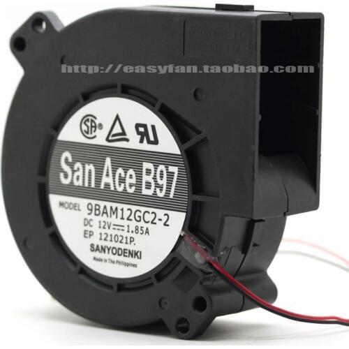 USED SANYO DENKI SAN ACE 9BAM12GC2-2 12V 1.85A Blower turbine 9733 cooling fan