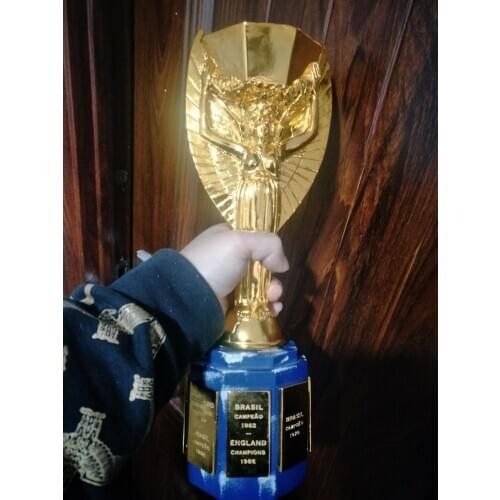 Full Size 36cm 1:1 Jules Rimet Trophy Cup The World Cup Trophy Champions trophy Cup for Soccer Souvenirs Award