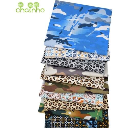 Geometric Patterns Printed Plain Cotton Fabric,DIY Sewing & Quilting Poplin Material For Baby & Childrens Shirts,Skirts & Dress