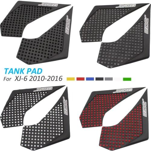 Anti slip sticker Motorcycle Tank Traction Pad Side Knee Grip Protector Fuel for For Yamaha XJ-6 xj6 2010-2016