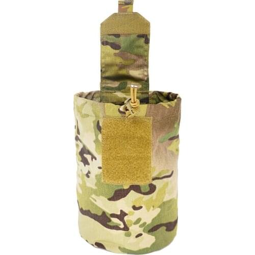 Delustering Tactical MINI Foldable Magazine Drop Dump Pouch CORDURA Hunting Camping Climb Tactical Hike